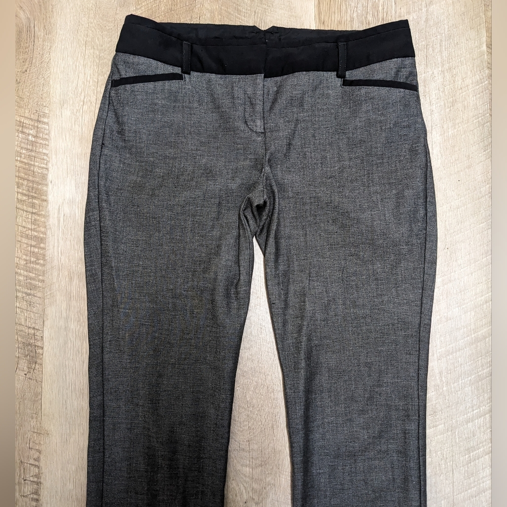 Express Gray and Black Dress Trousers - Picture 2 of 8